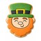 St. Patrick's Day Leprechaun Boy Cookie Cutter and Stamp with Size Option